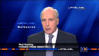 Interview with former prime minister Paul Keating