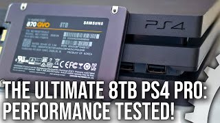 The Ultimate PS4 Pro: 8TB SSD Upgrade - Can We Fix Loading Times And Texture Pop-In?