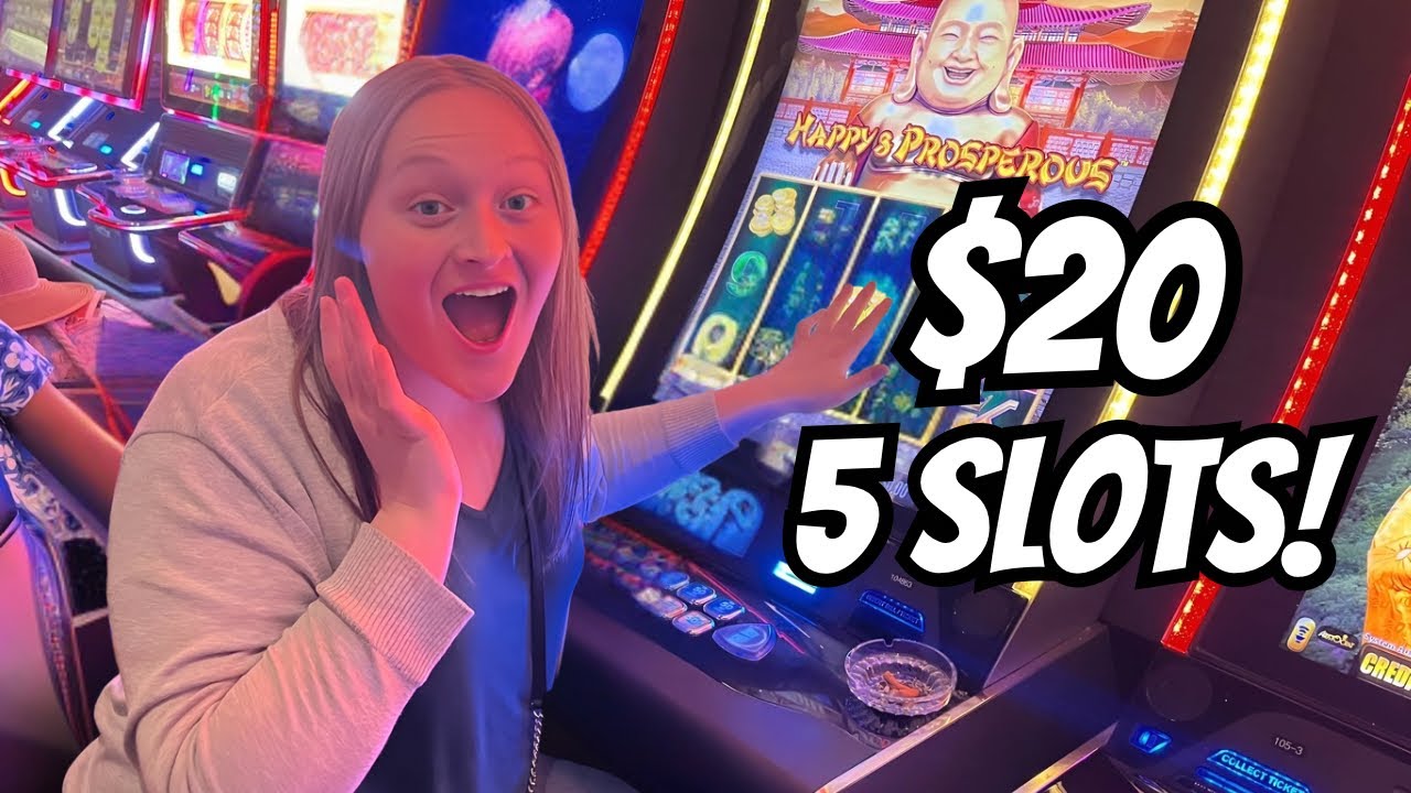 s777 apk I Put $20 Into Five Slot Machines At Ellis Island...And WON BIG!!