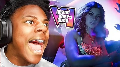 iShowSpeed Reacts To Grand Theft Auto VI Trailer 2