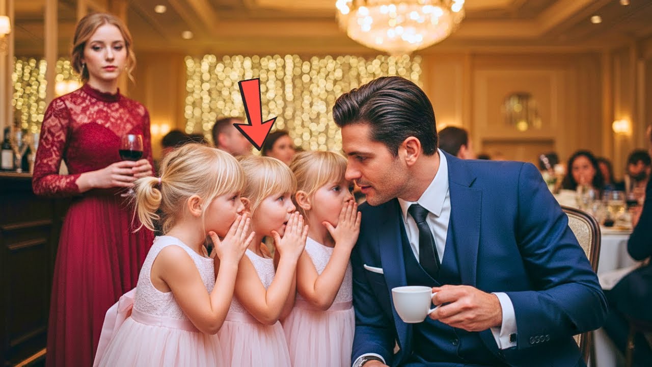 Papà Single Beveva Il Tè Da Solo... Finché Tre Gemelline Sussurrarono: 