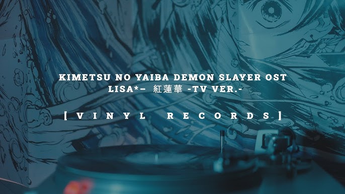 Anime Demon Slayer theme song Lisa Gurenge Homura LP records Japan Limited