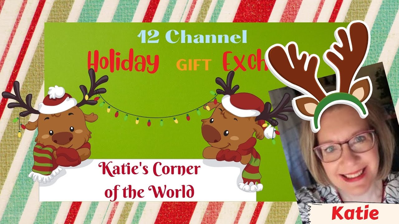 2021 Holiday GIVEAWAY Gift Exchange Collab 12 Channels 12 Giveaways