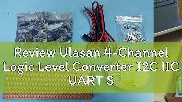 Review Ulasan 4-Channel Logic Level Converter I2C IIC UART SPI Bi-Directional 5V to 3.3V for Arduin