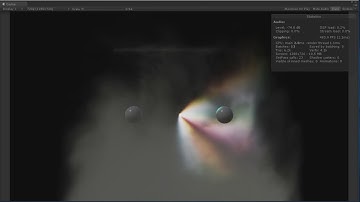 Unity HD Pipeline Volumetric Fog with Fluid Sim test 1