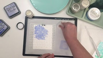 Using Texture Paste with stencils