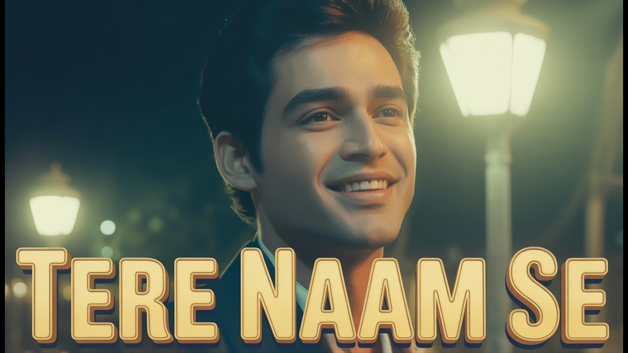 Tere Naam Se | 90s Bollywood Romantic Song | Male Version | AI Generated | Copyright Free ❤️