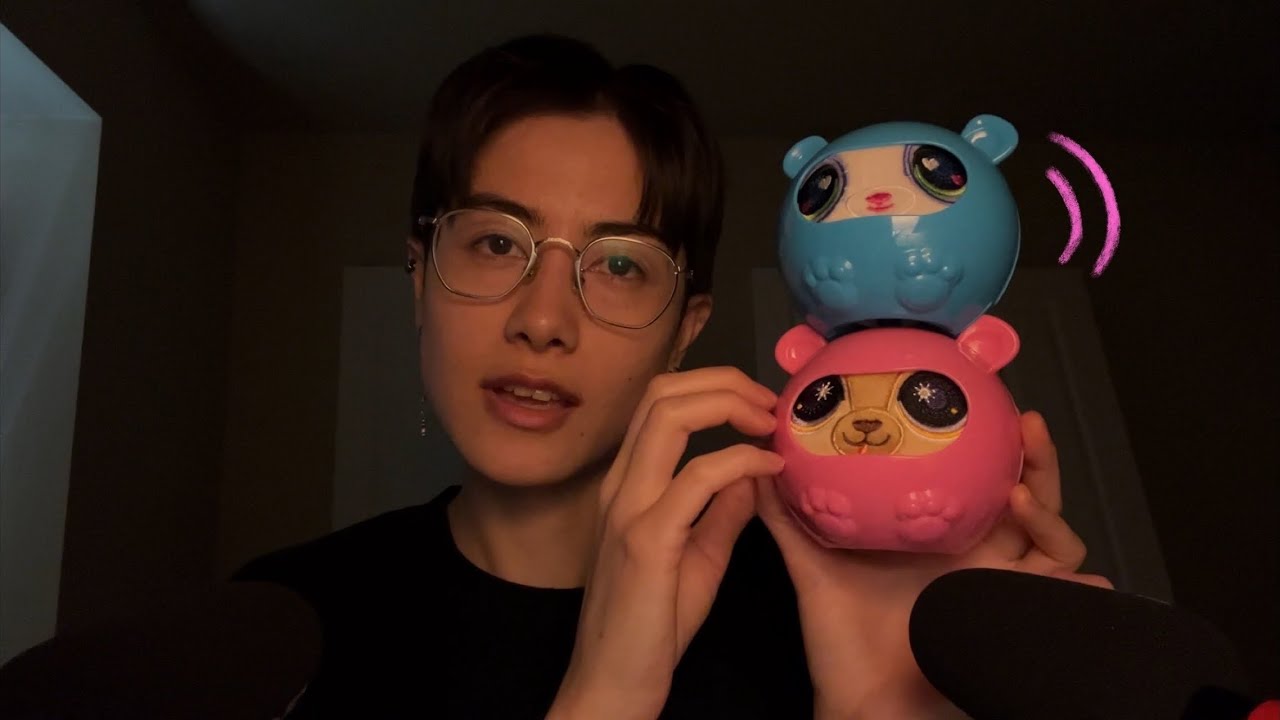 ASMR Littlest Pet Shop Surprise Plush Pets *Opening* (Soft spoken, tapping, scratching)