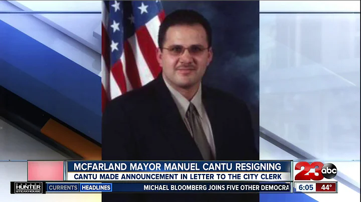McFarland Mayor Manuel Cantu resigns