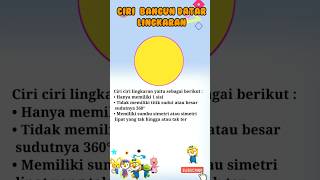 Download Lagu Ciri Bangun datar Lingkaran #pengetahuan #pendidikan #belajar #matematika #geometri MP3