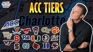 ACC Tiers: Miami on TOP,  SMU, Clemson & Louisville contenders | Always College Football