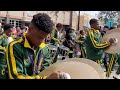 Carver Montgomery High School Percussion 2023 Mardi Gras Parade In Mobile Alabama