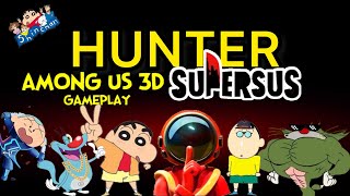 Shinchan Challenges his Friends in 3D Among Us Super SUS Part 5 GREEN GAMING Tyro Gaming