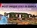 Cave resort in shimla   best couple hotels shimla for honeymoon  budget shimla hotels best view