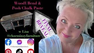 Final Reveal of old desk to My Living Room Credenza🌸🌺👑