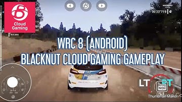 WRC 8 (ANDROID) BLACKNUT CLOUD APP GAMEPLAY