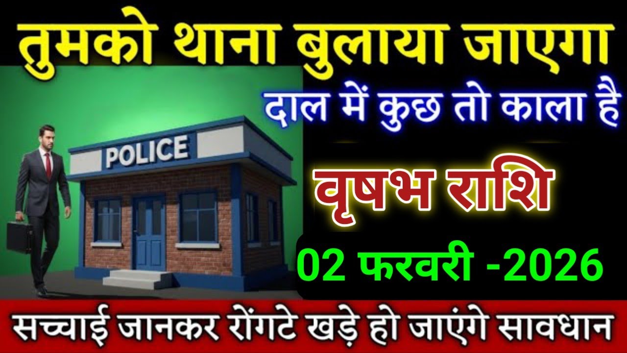 वृषभ राशि तुमको थाना बुलाया जाएगा दाल में कुछ तो काला है। Vrishabh Rashi