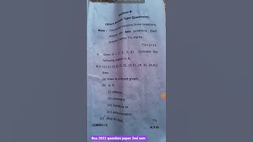 BCA 2nd sem Question papers math  MSU University #computerlngmotive #viralvideo #msuuniversity