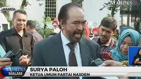 Nasdem Dapat 3 Menteri, Surya Paloh: Patut Disyukuri