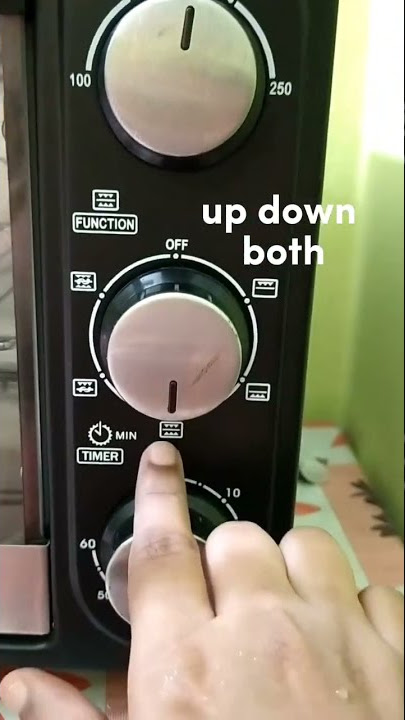 Perfect settings of electric oven for cake making 🎂 #shorts #shortsvideo #electricoven