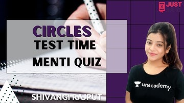 Circles| NCERT Exemplar  | Menti Quiz | Class 10 | Shivangi Rajput