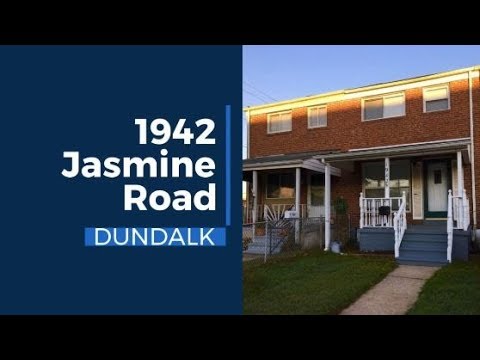 1942 Jasmine Road, Dundalk, MD home video tour