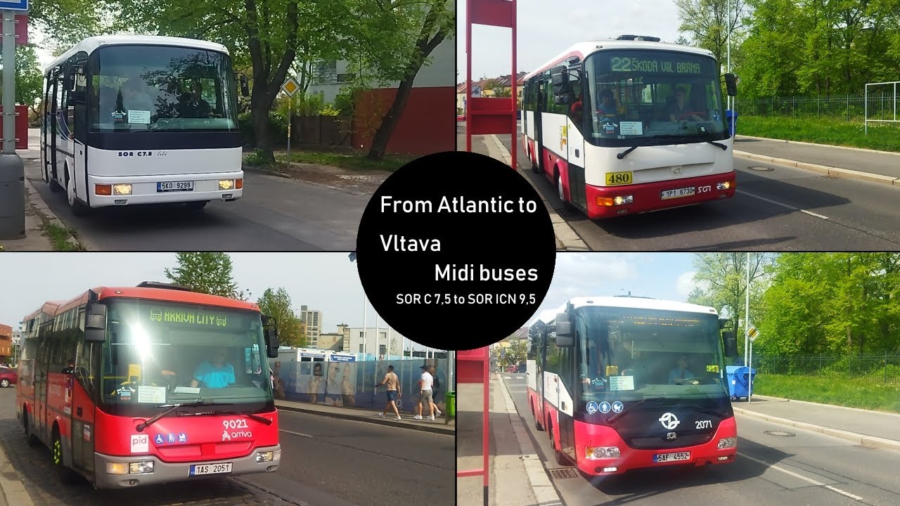 From Atlantic to Vltava Midi Buses SOR C 7,5 to SOR ICN 9,5