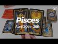 PISCES - Everything Changes For You This Week! April 20th - 26th Tarot Reading