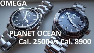 Omega Planet Ocean 2500 vs Planet Ocean 8900
