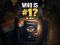World’s Most Powerful Passport 2026 🌍
