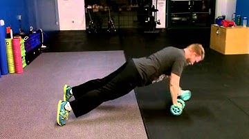 Core Wheel Push Up Finisher - Mechanical Drop Set