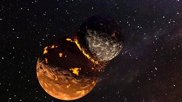 Oddly Satisfying Planet explosion using BLENDER animation.