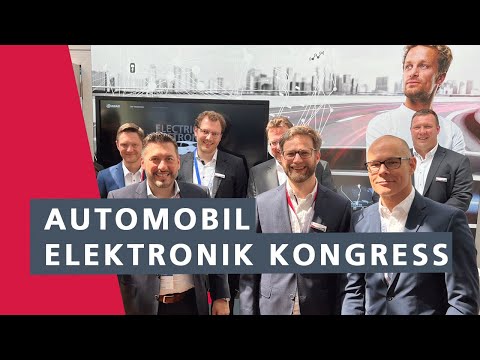 EDAG at Automobil Elektronik Kongress 2022