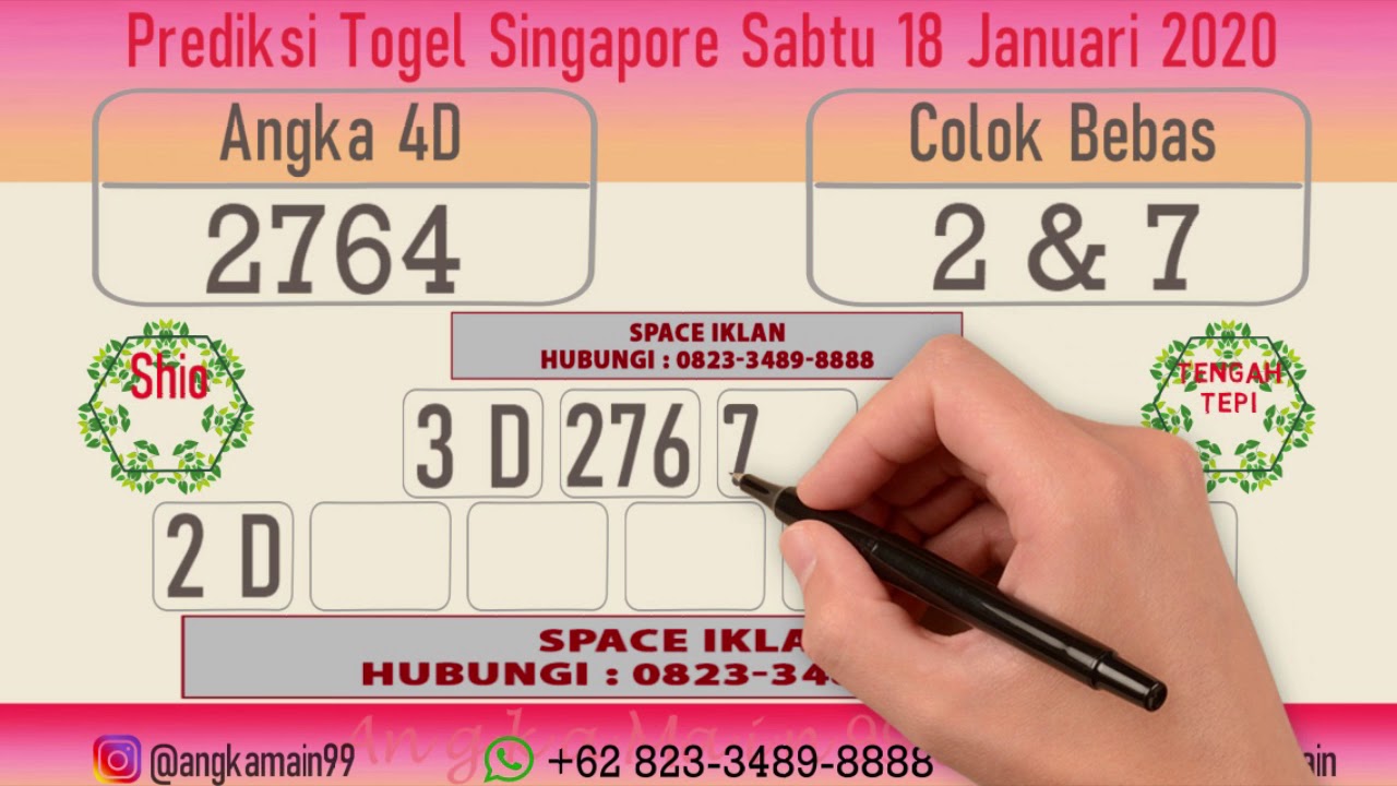 No togel singapore 2020 hari ini