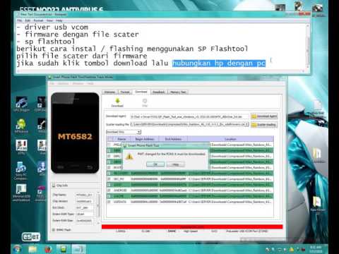 Tutorial Lengkap Flash Android Dengan SP Flash Tool ...