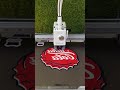 3D printing a Fallout-inspired art object on the Bambu Lab A1 🖨️🔥 #pla #3dprinting #bambulab
