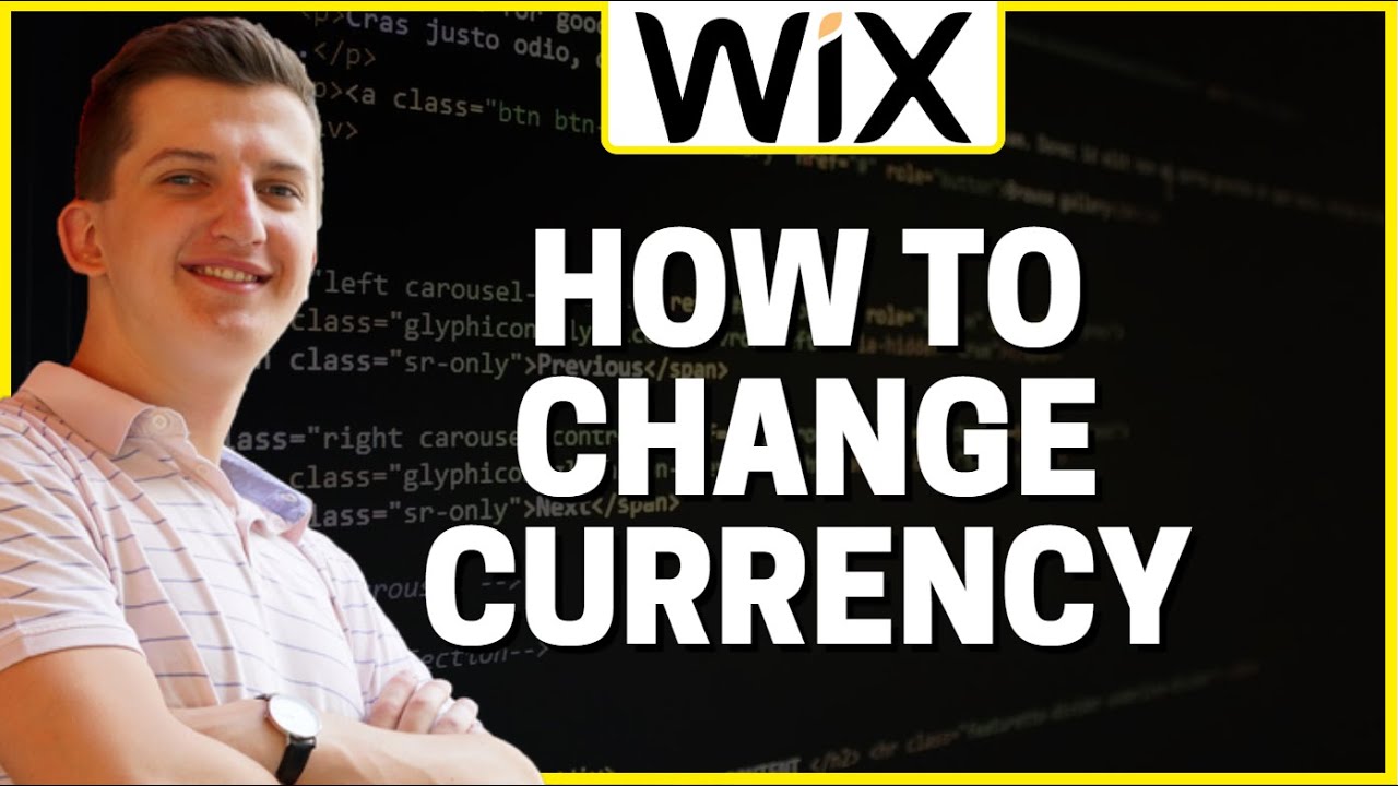 How To Change Currency In Wix