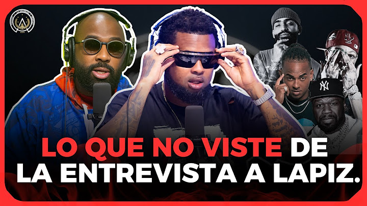 ¡ATENCION! LO QUE NO VISTE DE LA ENTREVISTA A LAPIZ.