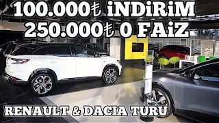 Renault & Dacia Bayi Gezisi |100.000₺ İndirim & 250.000₺ 0 Faiz Kampanyası