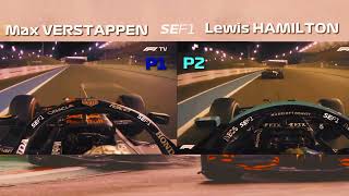 Verstappen vs Hamilton Abu Dhabi 2021 Last Lap Onboard Comparison w/ commentary [→]