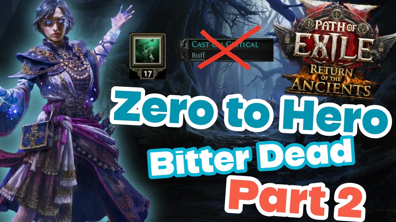 ZERO TO HERO Bitter Dead Chronomancer Part 2 | Minions Feels Better Than CoC [Path of Exile 2 |0.5]