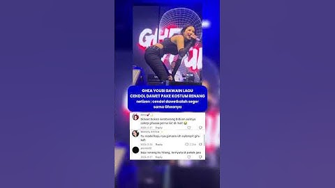 ini sebenernya ghea joget gaya apa? #dangdut #dangdutkoplo #gheayoubi #cendoldawet #musikviral