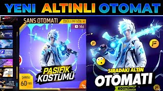 Free Fire Sıradaki Altınlı Otomat, Pembe Elmas Ve Dağa Birçoğu.