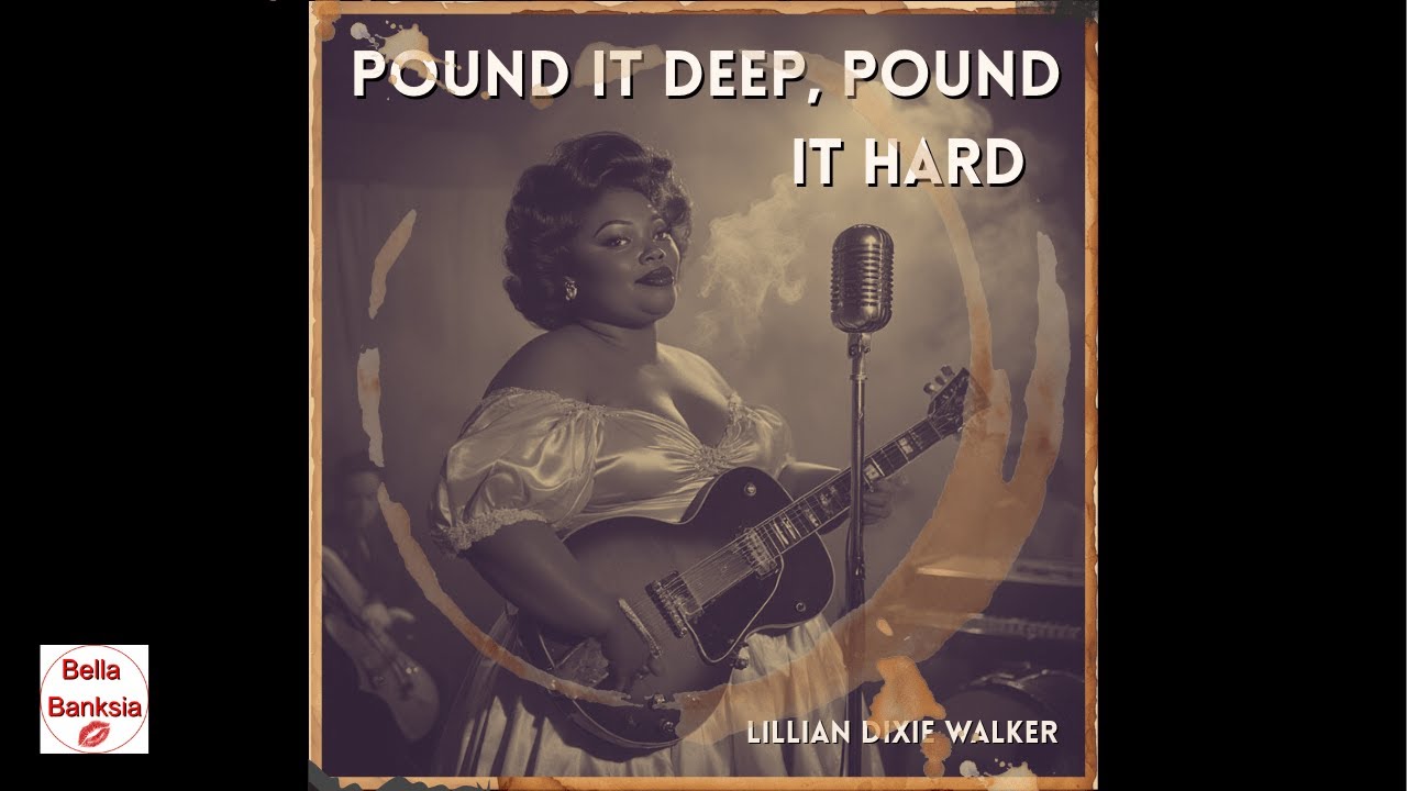 Pound It Deep, Pound It Hard – Lillian Dixie Walker (1954 Lost Blues Vintage Tape)