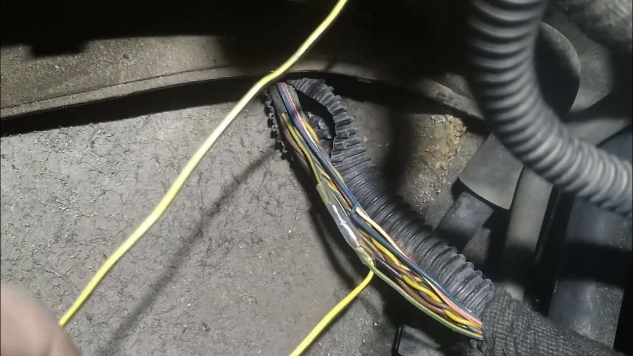 Audi Q7 brake pad wear sensor light off (problem with wires to all