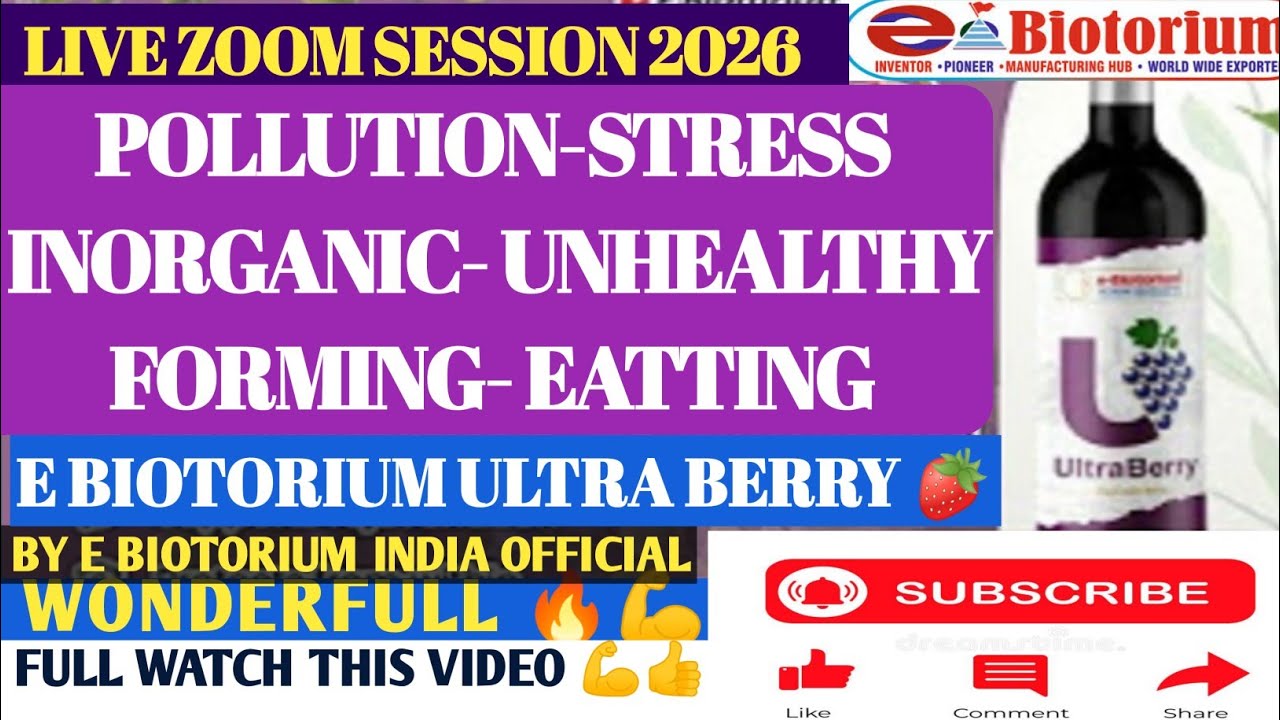 Pollution -Stress Inorganic By ultra Berry 
