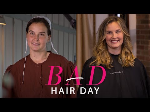 A Stunning Hair Transformation for One Amish Woman—Bad Hair Day—Glamour