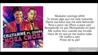 Letra de "Choka" Chayanne ft Ozuna screenshot 2