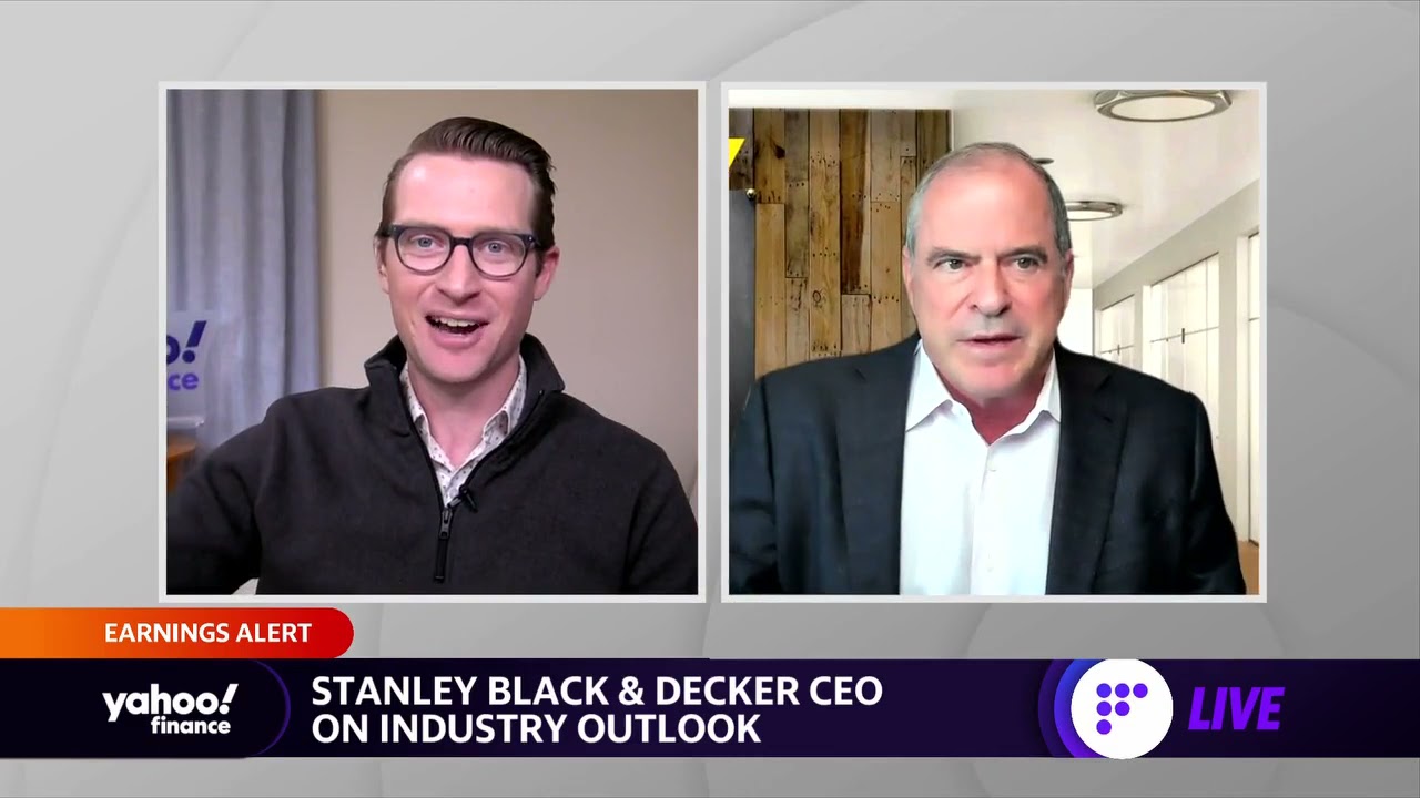 Stanley Black & Decker CEO on Q1 earnings beat and the booming tool market  