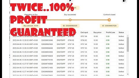 TIGER BOT...NEVER LOSE TWICE 💰